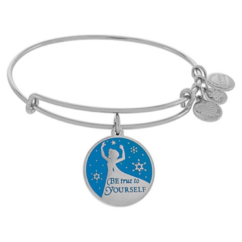 NWT *Discontinued* Disney Parks Alex and Ani Frozen Elsa Bangle Bracelet